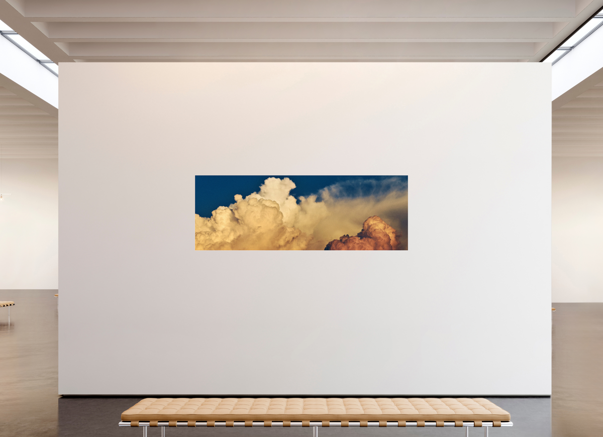 226,6 x 80 cm, Photo Print Under Acrylic Glass "Georgia Clouds" by MB | Marc Bluhm
