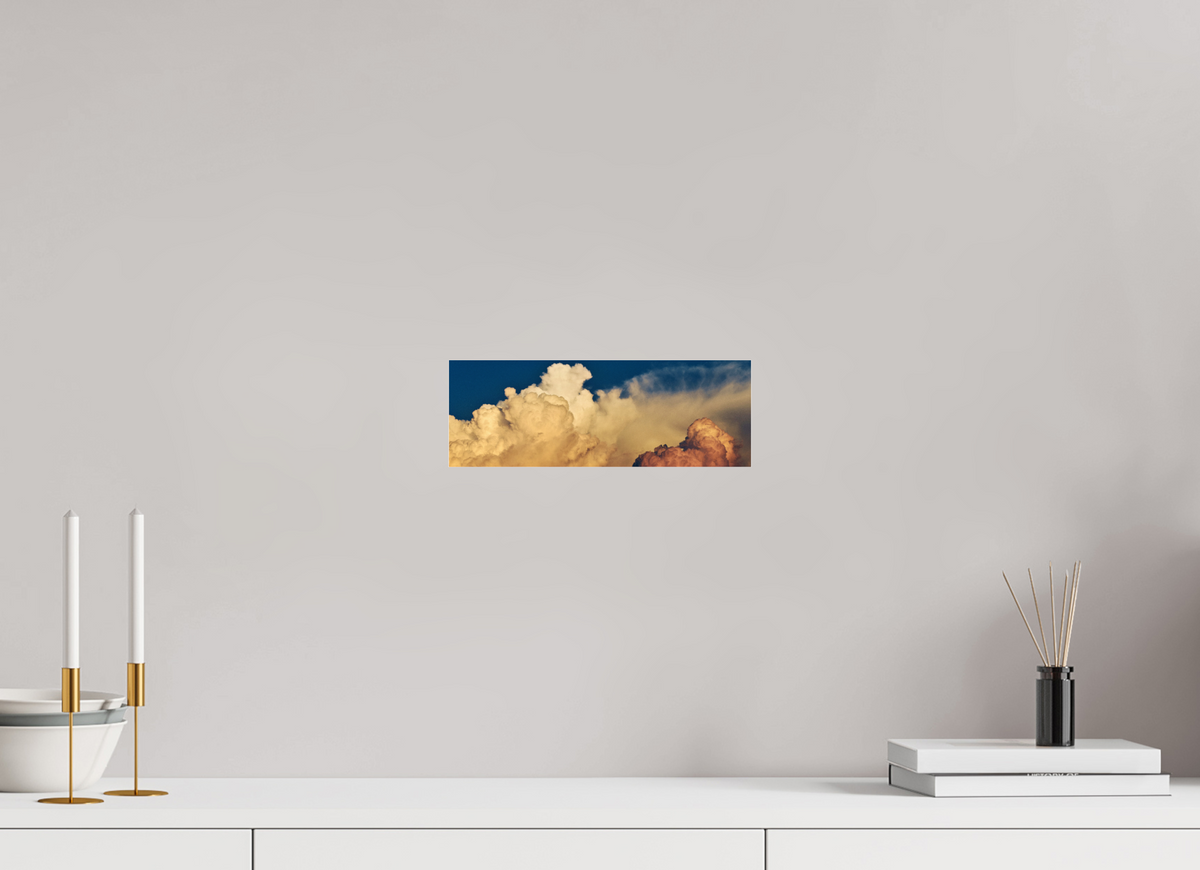 28,3 x 10 cm, Photo Print Under Acrylic Glass "Georgia Clouds" by MB | Marc Bluhm